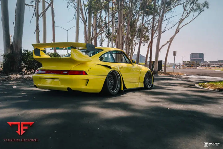 PORSCHE 911 FORGED WHEELS AND EXHAUST SYSTEM