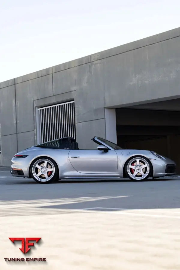 PORSCHE 911 FORGED WHEELS AND EXHAUST SYSTEM