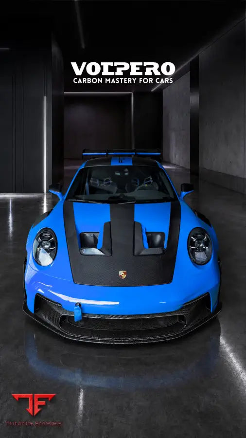 Porsche 911 GT3 RS carbon body kit, front view