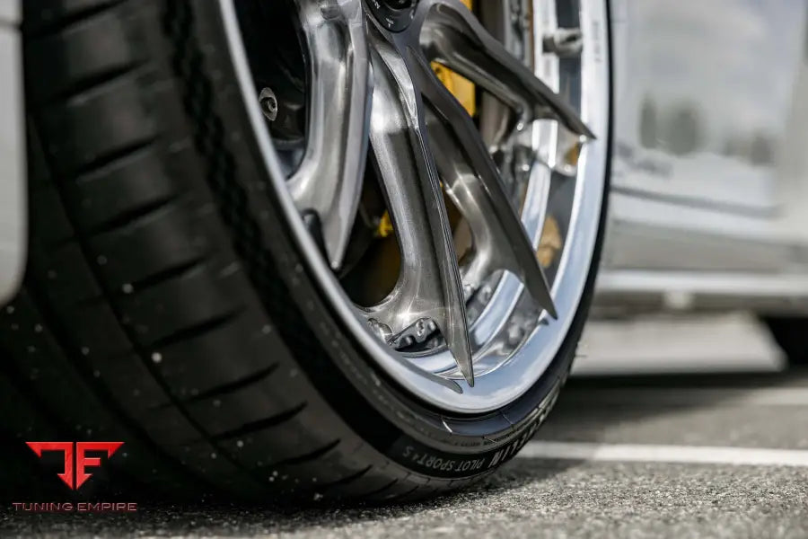 PORSCHE 911 TURBO FORGED WHEELS AND EXHAUST SYSTEM