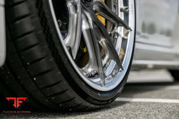 PORSCHE 911 TURBO FORGED WHEELS AND EXHAUST SYSTEM