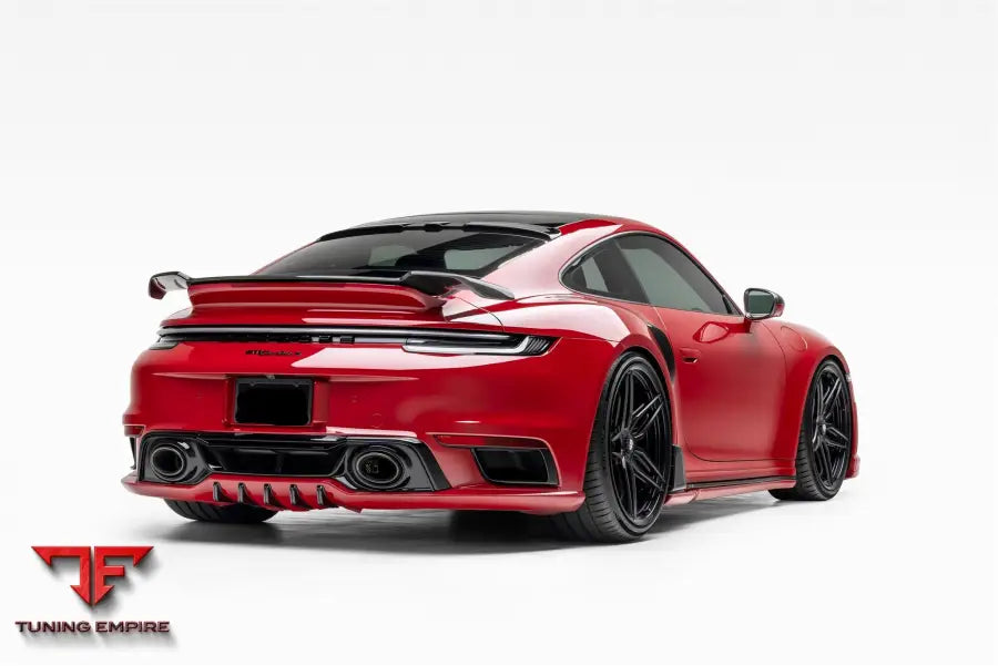 PORSCHE 911 TURBO FORGED WHEELS AND EXHAUST SYSTEM