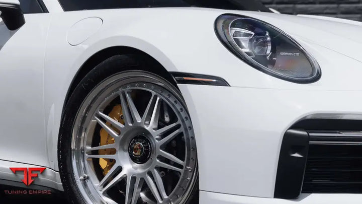 PORSCHE 911 TURBO FORGED WHEELS AND EXHAUST SYSTEM