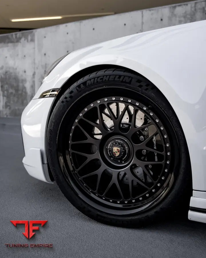 PORSCHE 911 TURBO FORGED WHEELS AND EXHAUST SYSTEM