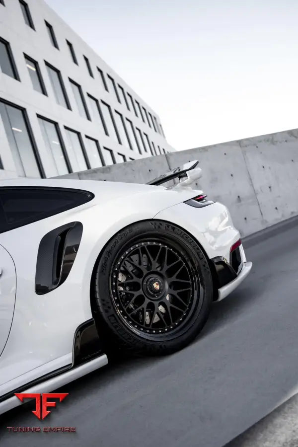 PORSCHE 911 TURBO FORGED WHEELS AND EXHAUST SYSTEM