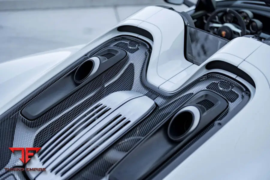 PORSCHE 918 FORGED WHEELS AND EXHAUST SYSTEM