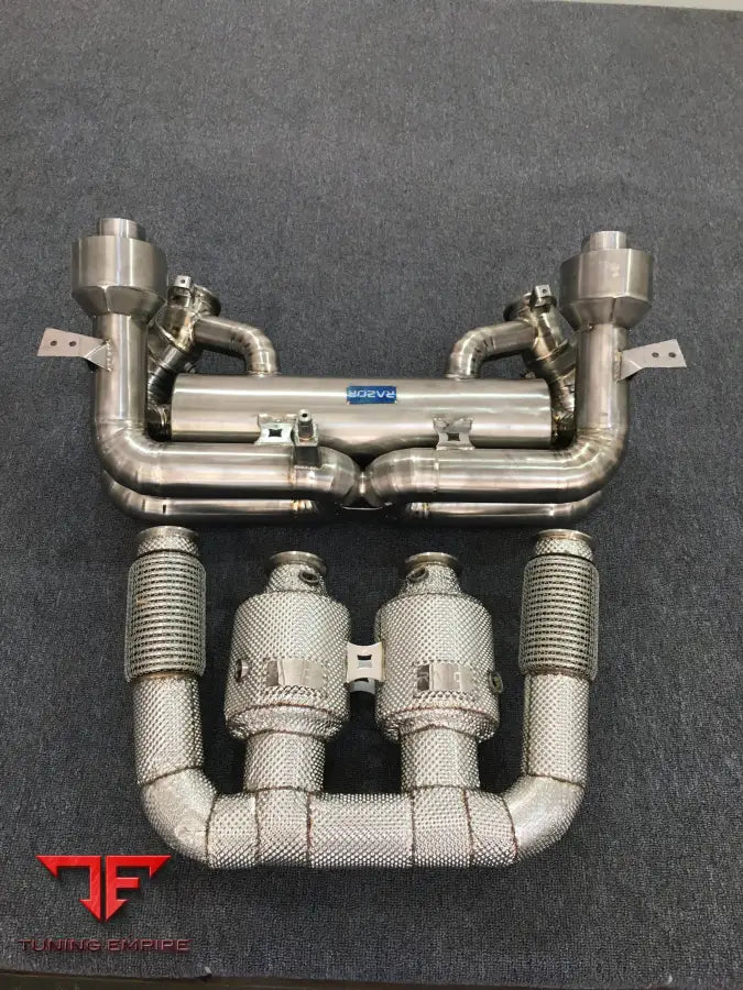 PORSCHE 918 SPYDER TITANIUM VALVETRONIC EXHAUST SYSTEM
