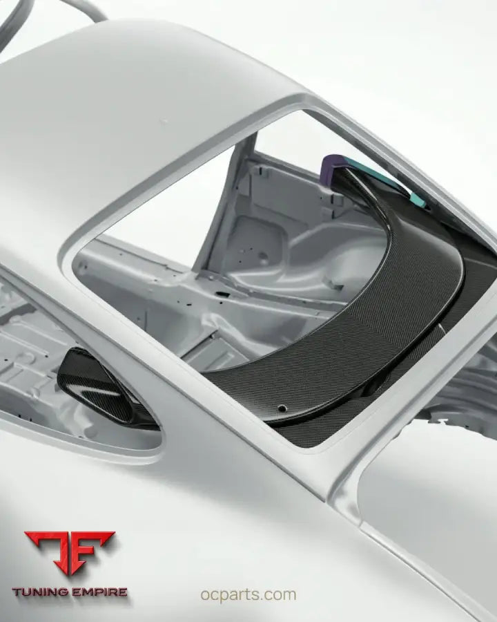 Porsche 964 993 carbon rear window air intake kit, view 4