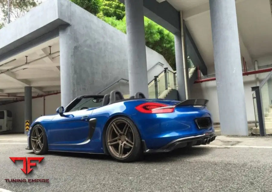 PORSCHE 981 BOXSTER CARBON FIBER PARTS 2012-2015Y