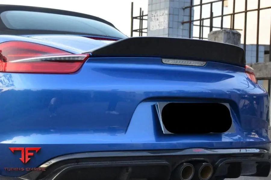 PORSCHE 981 BOXSTER CARBON FIBER PARTS 2012-2015Y