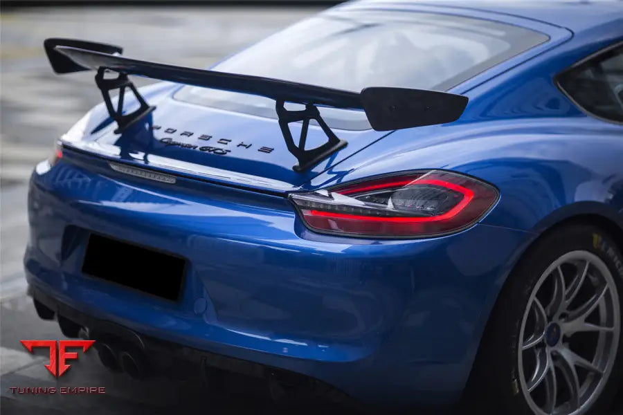 PORSCHE 981 / BOXSTER / CAYMAN GT4 STYLE CARBON FIBER TRUNK SPOILER BSD