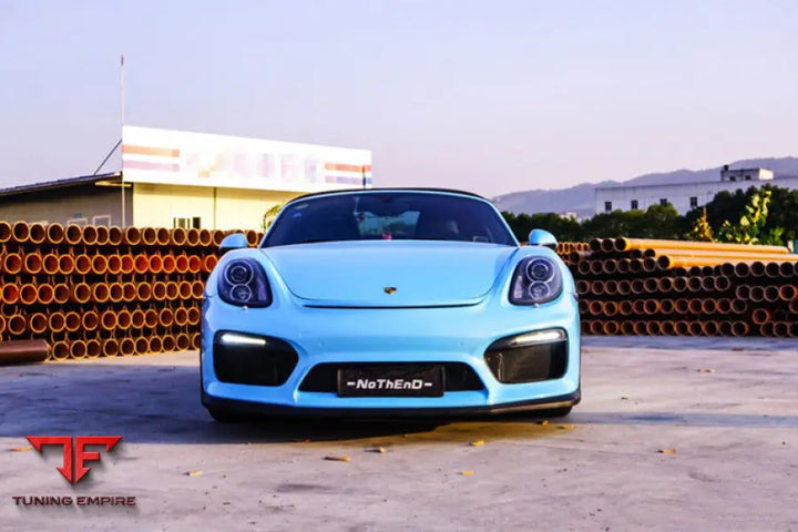 PORSCHE 981 / BOXSTER & CAYMAN GT4 STYLE FRONT BUMPER BSD