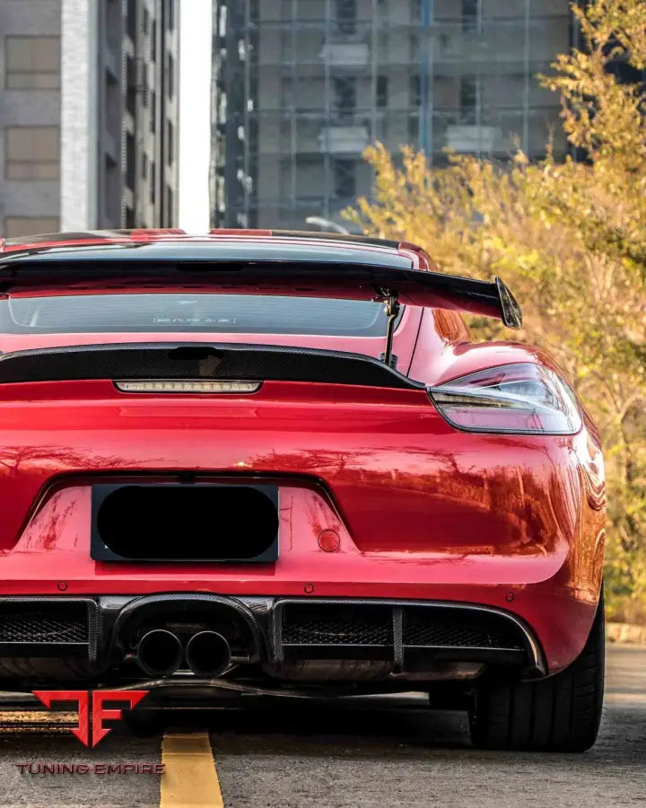 PORSCHE 981 CARBON FIBER PARTS