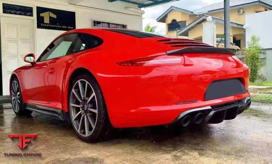 PORSCHE 991.1 CARBON FIBER PARTS