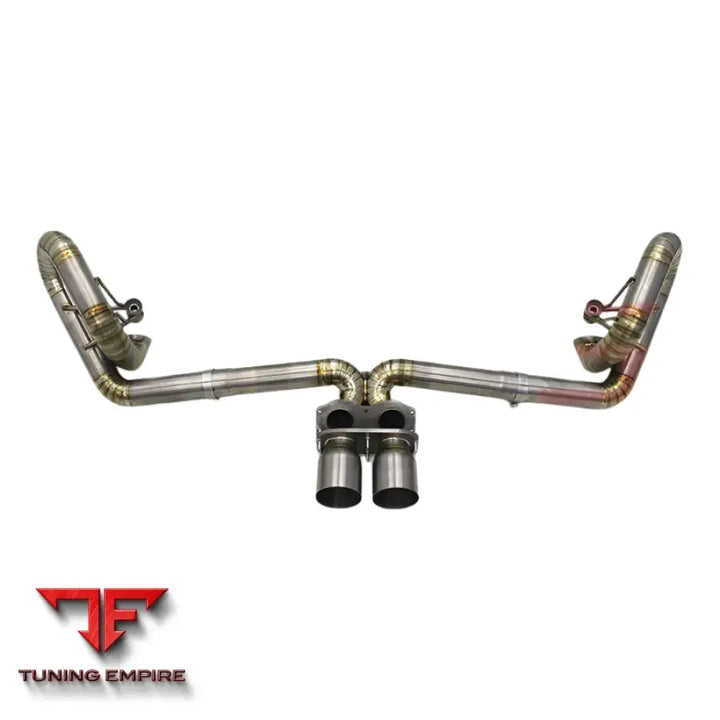 PORSCHE 911 991/991.2 GT3 4.0 STRAIGHT CATBACK EXHAUST SYSTEM 2015-2018