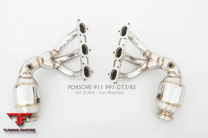 Porsche 991 Gt3 All Ss304 Cat Manifold Exhaust System