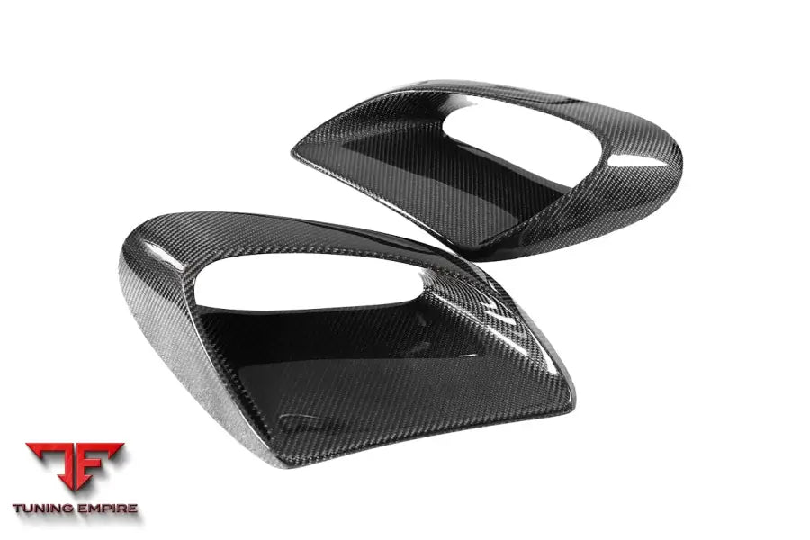 PORSCHE 991 / TURBO S GT2RS STYLE CARBON FIBER QUARTER PANEL SIDE SCOOPS BSD