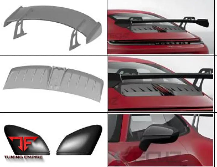 PORSCHE 992.2 CARBON PARTS - AERO KIT