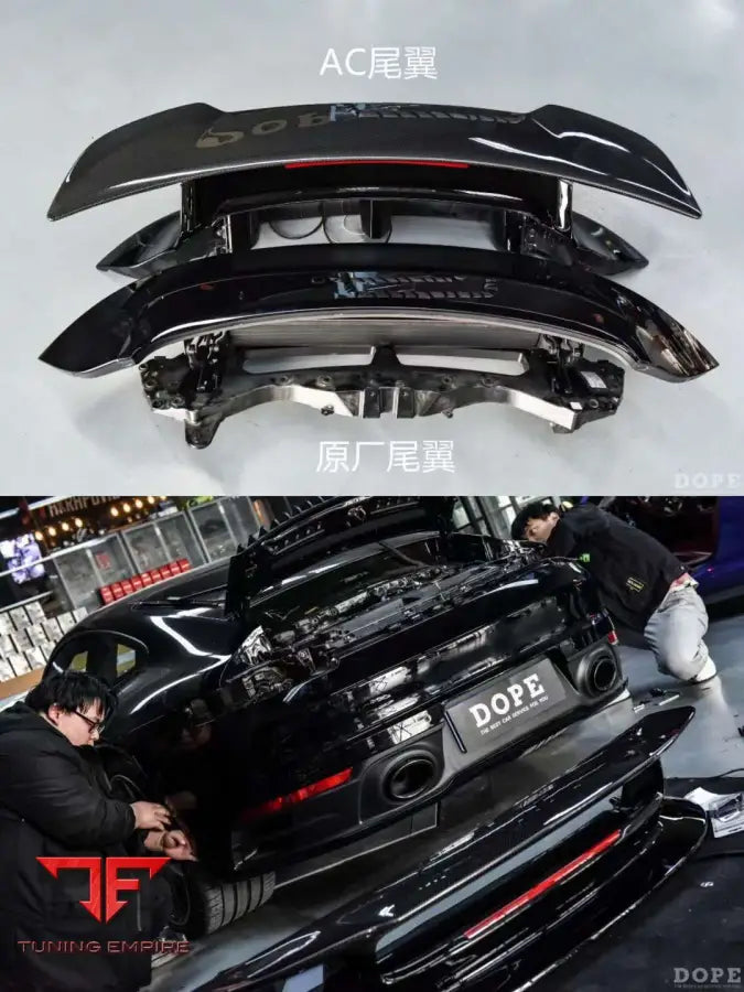 PORSCHE 992 CARBON FIBER PARTS
