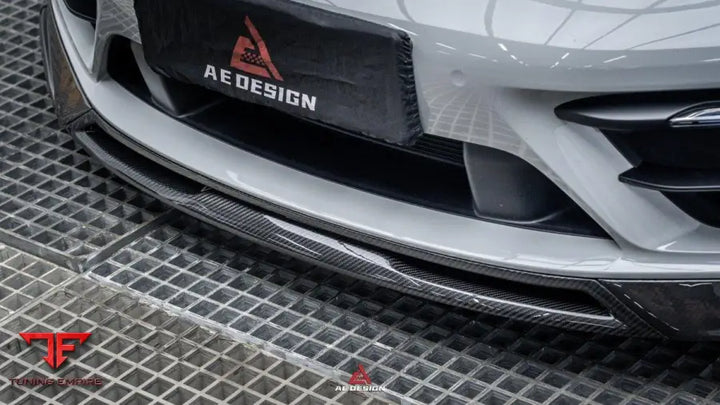 PORSCHE 992 CARRERA 4 S 4S SPORT PACKAGE AE FRONT SPLITTER - Front Lip