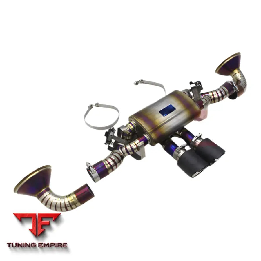 PORSCHE 911 992 GT3 4.0 TITANIUM CATBACK EXHAUST SYSTEM 2017-2023