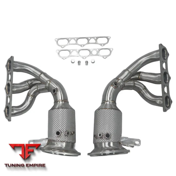 PORSCHE 992 GT3 4.0L EXHAUST HEADERS AND DOWNPIPES