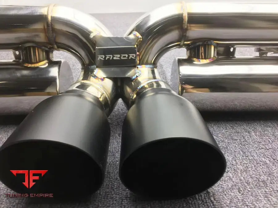 PORSCHE 992 GT3 TOURING VALVED RAZOR EXHAUST SYSTEM