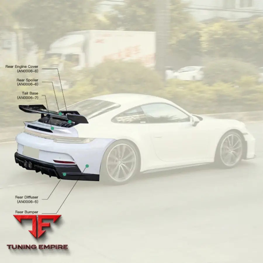 PORSCHE 992 UPGRADE GT3 STYLE DRY CARBON BODY KIT