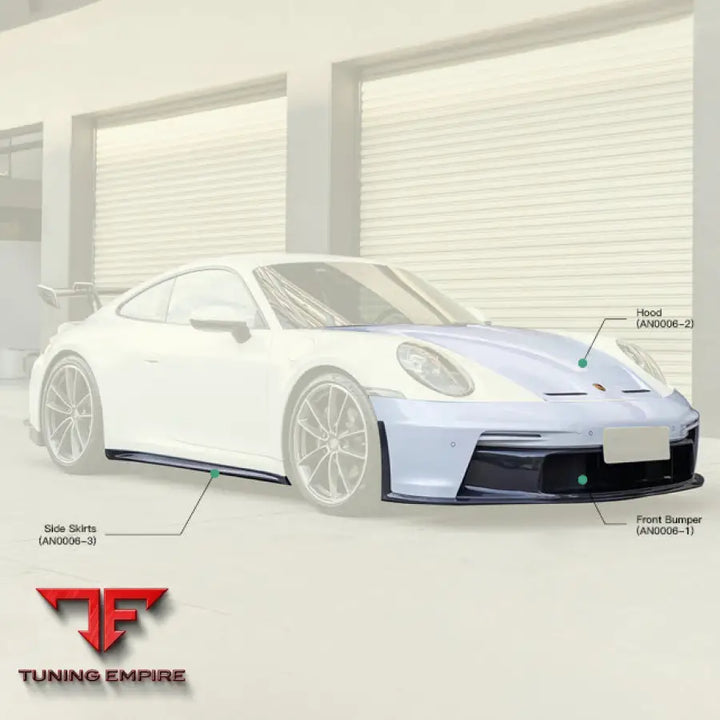 PORSCHE 992 UPGRADE GT3 STYLE DRY CARBON BODY KIT