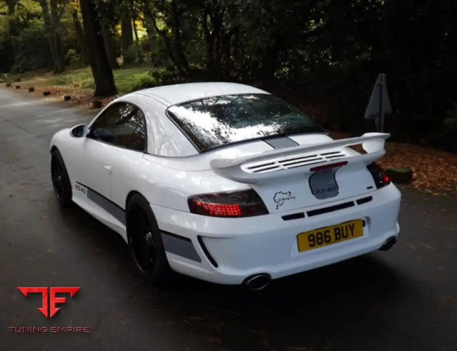 PORSCHE 996 TO 997 TAILGATE / SPOILER GT3 LOOK
