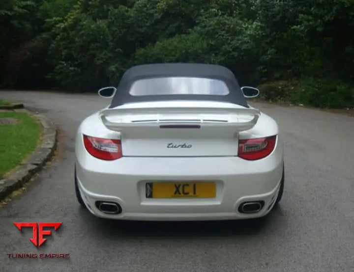 PORSCHE 996 TO 997 TAILGATE / SPOILER TURBO LOOK