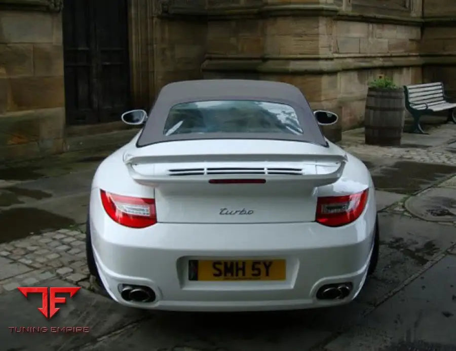 PORSCHE 996 TO 997 TAILGATE / SPOILER TURBO LOOK