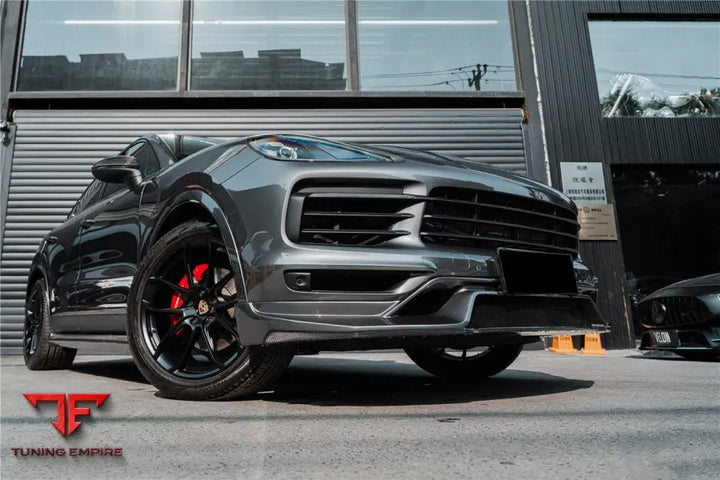 PORSCHE 9Y0.1 CAYENNE S & E-HYBRID OD STYLE FRONT LIP BSD