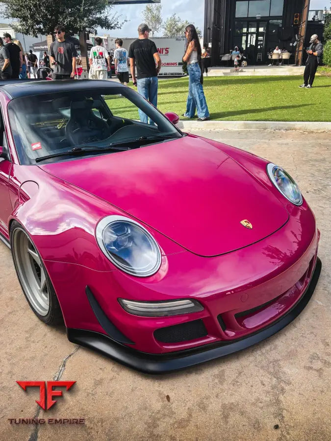 PORSCHE BODY KIT AND FORGED WHEELS-06
