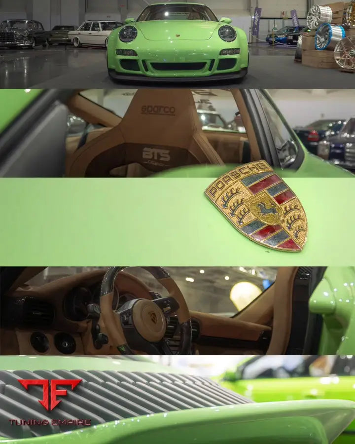 PORSCHE BODY KIT AND FORGED WHEELS-10