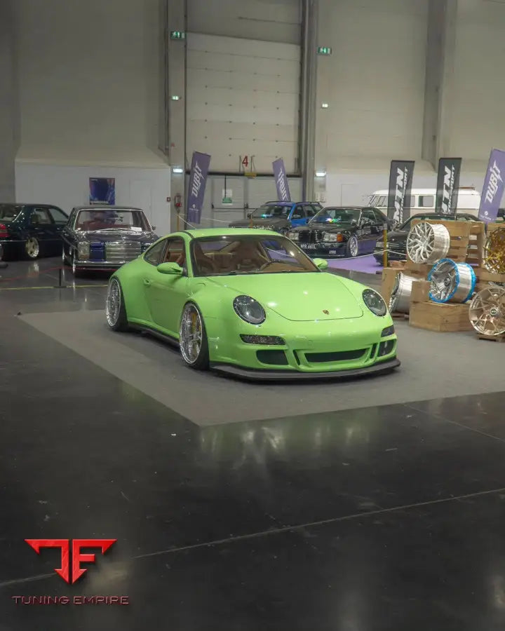 PORSCHE BODY KIT AND FORGED WHEELS-10