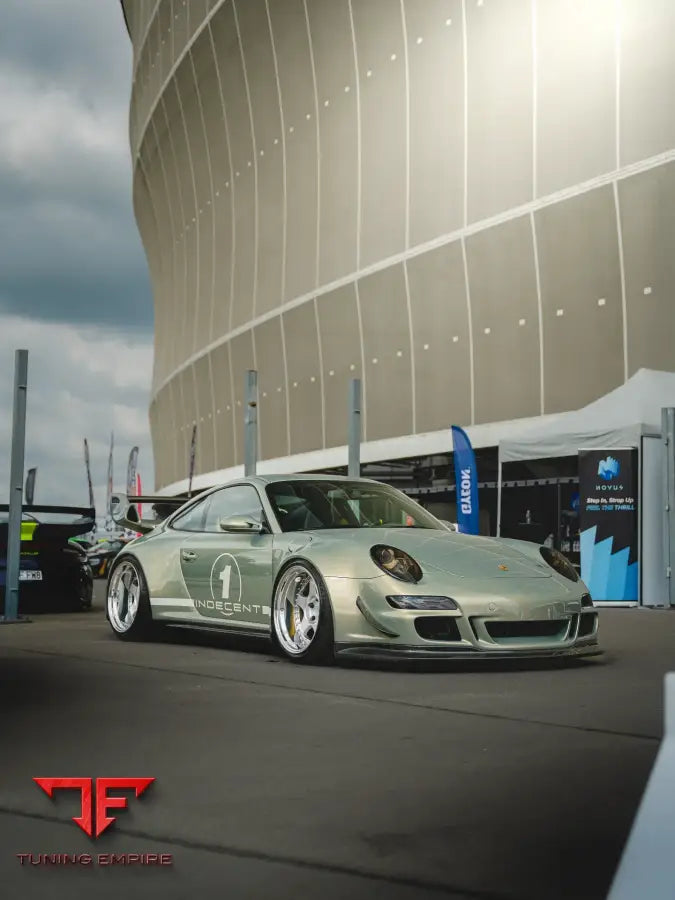 PORSCHE BODY KIT AND FORGED WHEELS-17