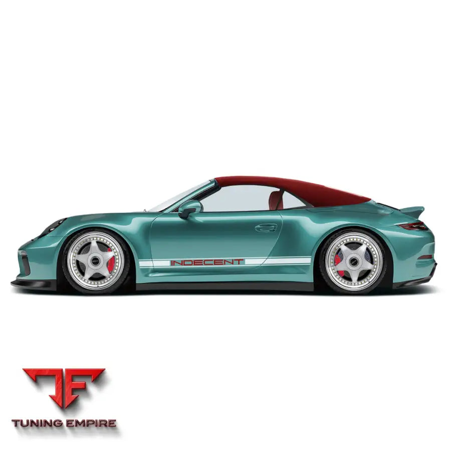 PORSCHE BODY KIT AND FORGED WHEELS-32