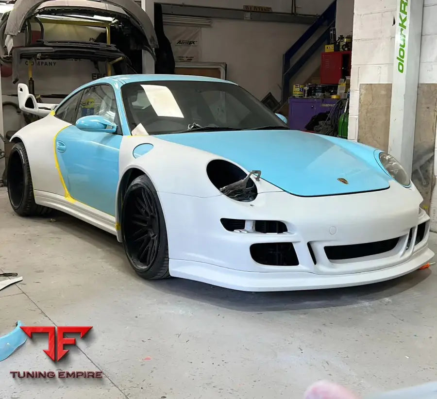PORSCHE BODY KIT AND FORGED WHEELS-37