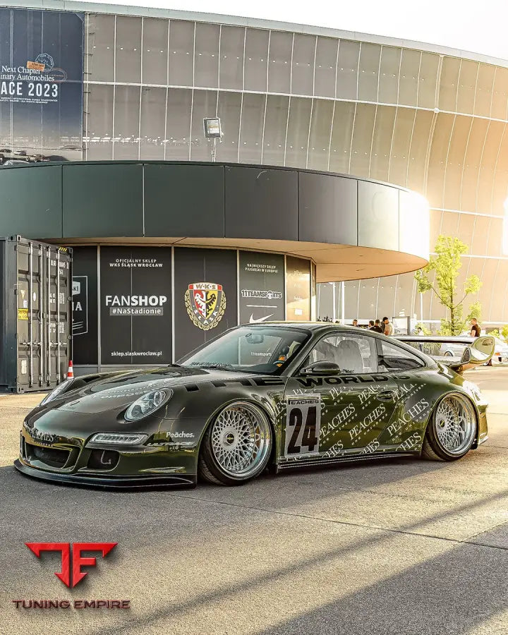 PORSCHE BODY KIT AND FORGED WHEELS-38
