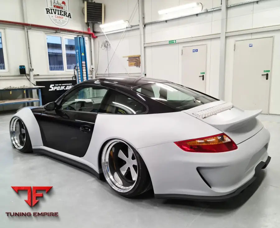PORSCHE BODY KIT AND FORGED WHEELS-49