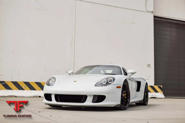 PORSCHE CARRERA GT FORGED WHEELS AND EXHAUST SYSTEM
