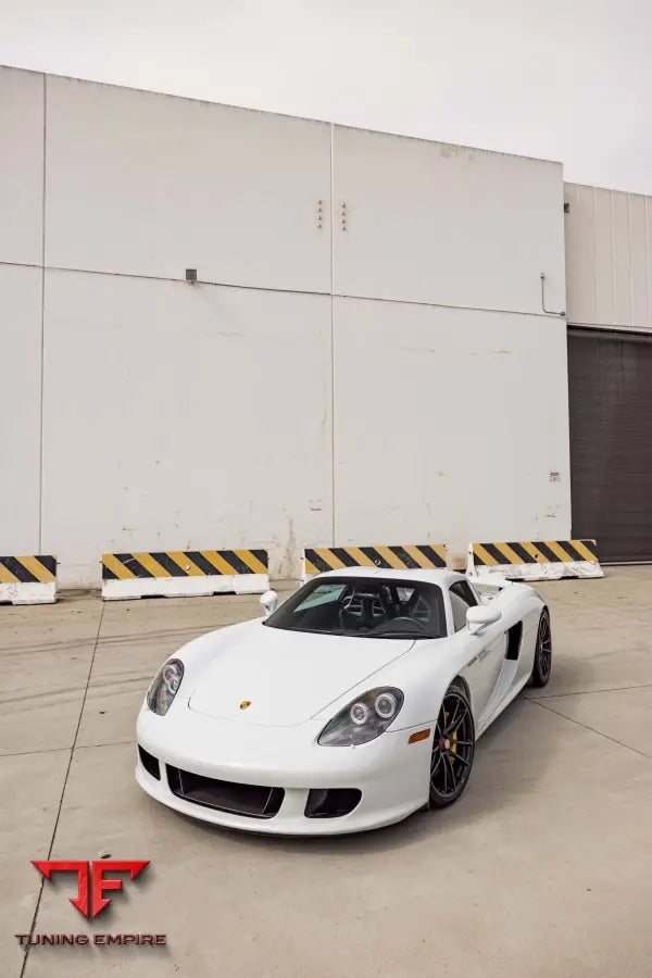 PORSCHE CARRERA GT FORGED WHEELS AND EXHAUST SYSTEM