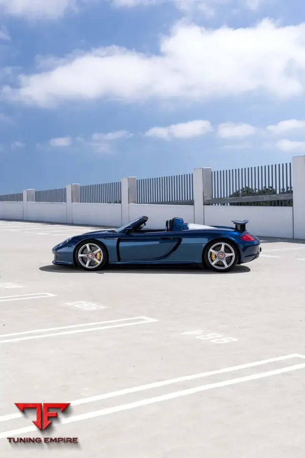 PORSCHE CARRERA GT FORGED WHEELS AND EXHAUST SYSTEM