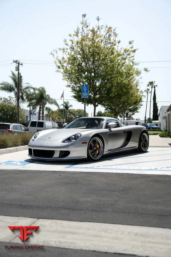 PORSCHE CARRERA GT FORGED WHEELS AND EXHAUST SYSTEM