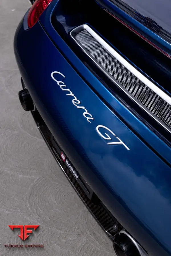 PORSCHE CARRERA GT FORGED WHEELS AND EXHAUST SYSTEM