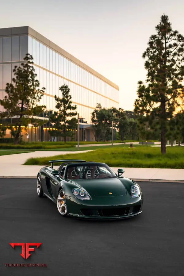 PORSCHE CARRERA GT FORGED WHEELS AND EXHAUST SYSTEM