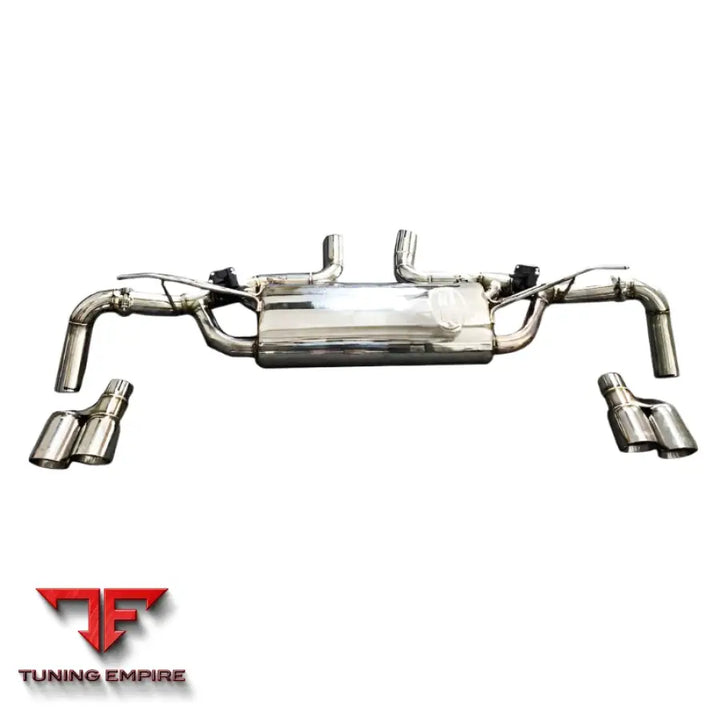 PORSCHE CAYENNE 957 4.8 TURBO CAT BACK VALVE EXHAUST