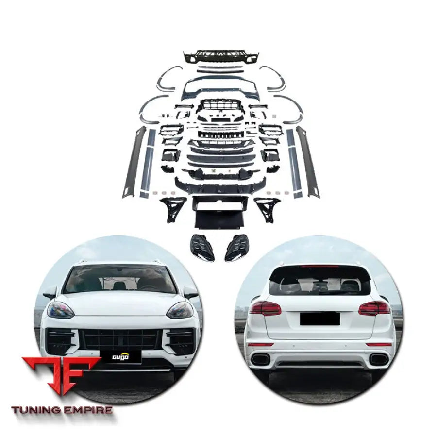 PORSCHE CAYENNE 958.2 OLD TO NEW 9Y0.2 TURBO GT BODY KIT 2015-2017Y