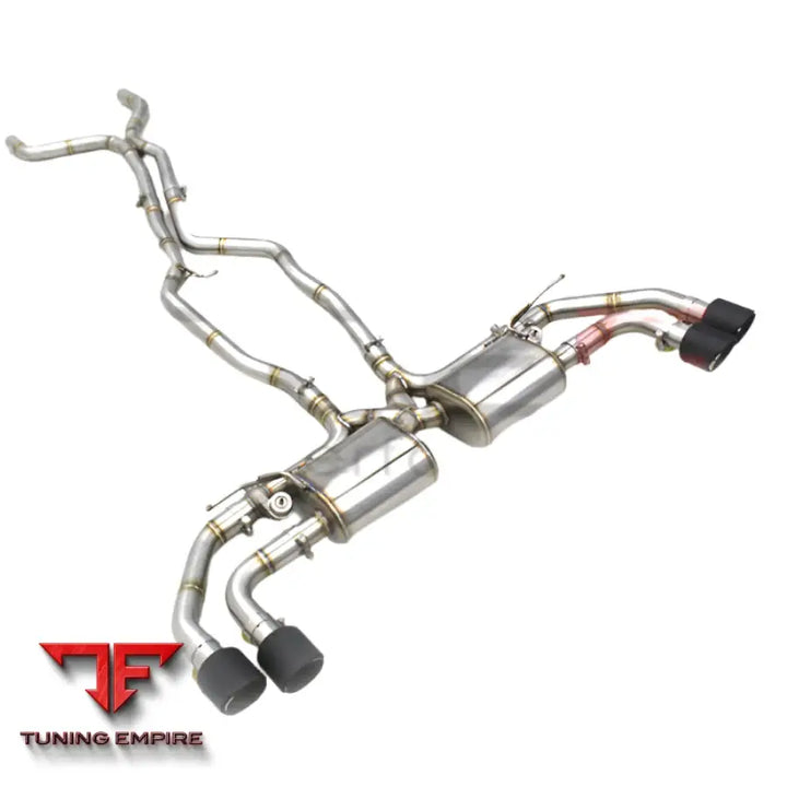 PORSCHE CAYENNE 958 4.8 STAINLESS STEEL CATBACK EXHAUST SYSTEM 2010-2016